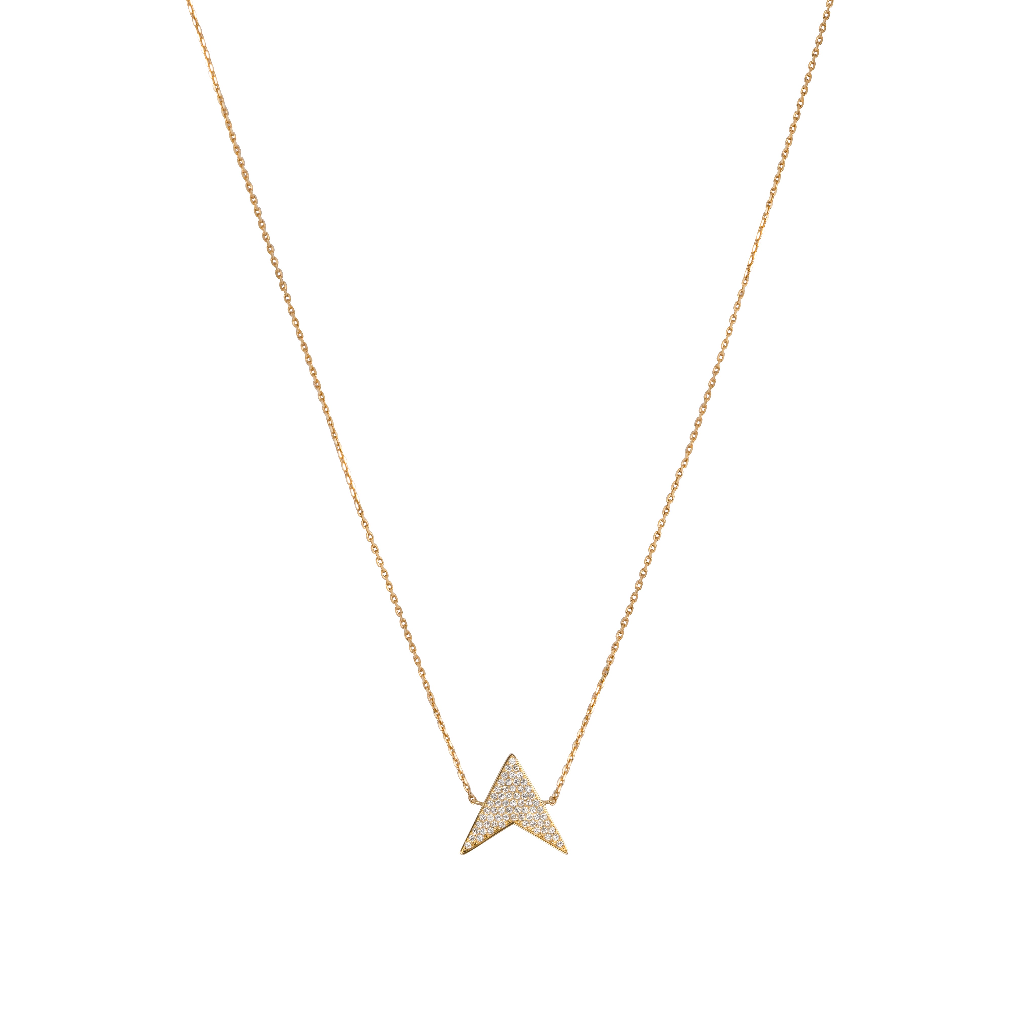 Evence Swallow ネックレス K18ピンクゴールド