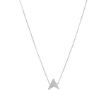 Evence Swallow ネックレス K18ホワイトゴールド トップ