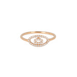 Eye リング K18ピンクゴールド